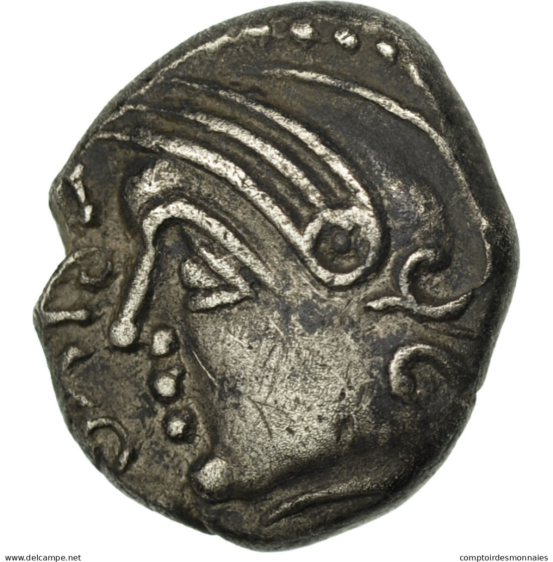 Monnaie, Santones, Quinaire, TTB+, Argent, Delestrée:3265 - Gallië
