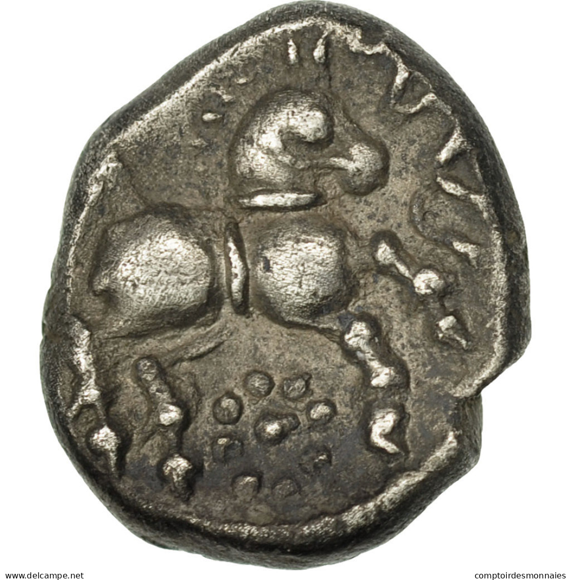 Monnaie, Santones, Quinaire, TTB+, Argent, Delestrée:3265 - Keltische Münzen
