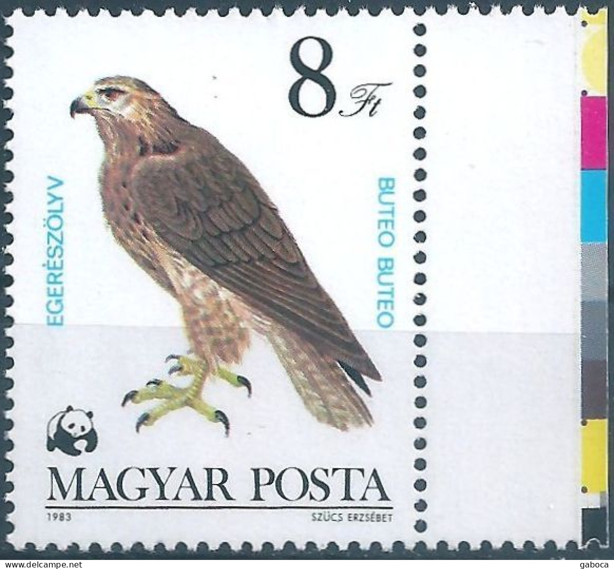 C5765 Hungary Animal Bird-of-Prey Organization WWF MNH RARE - Águilas & Aves De Presa