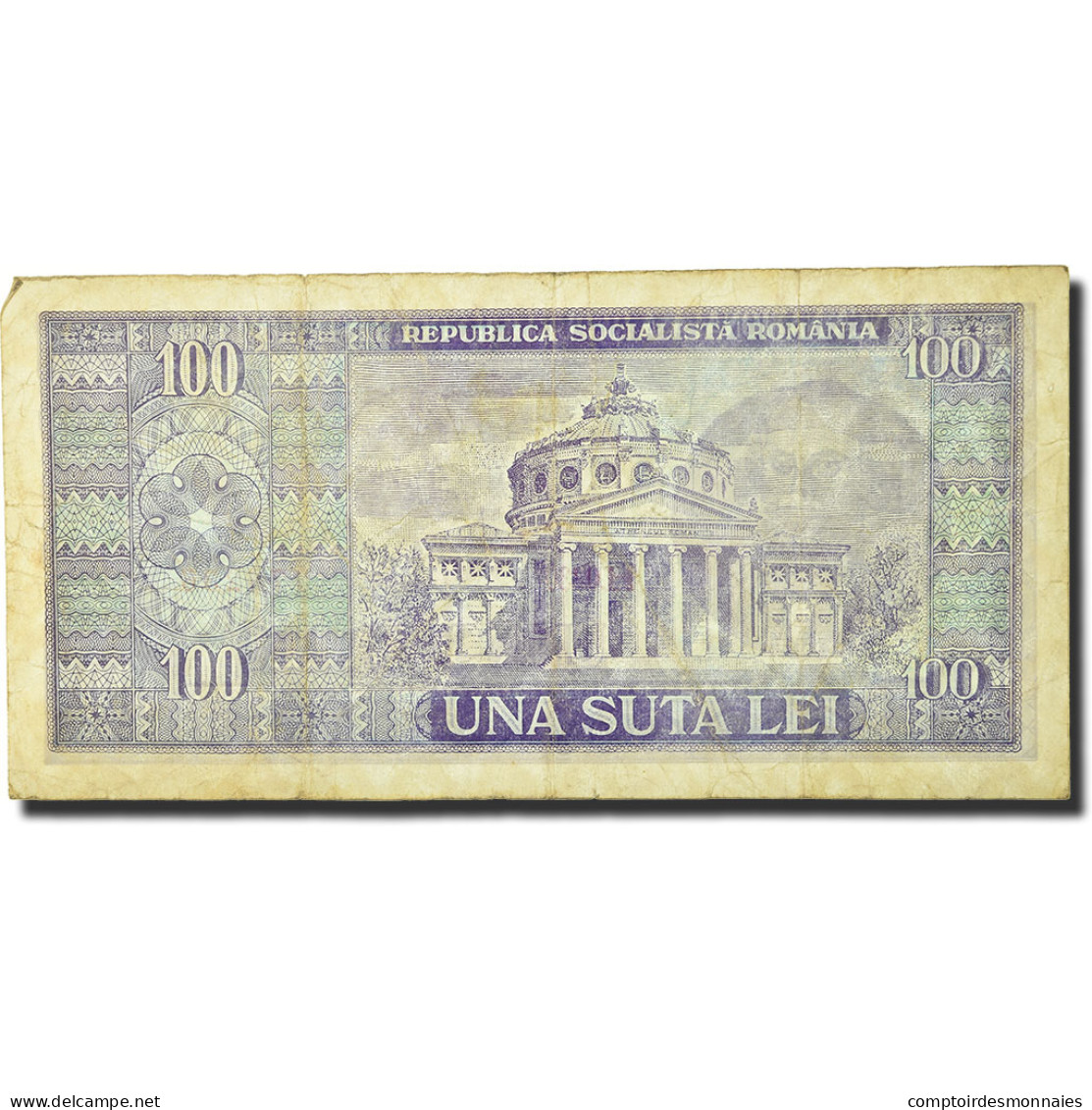 Billet, Roumanie, 100 Lei, 1966, KM:97a, TB - Rumänien
