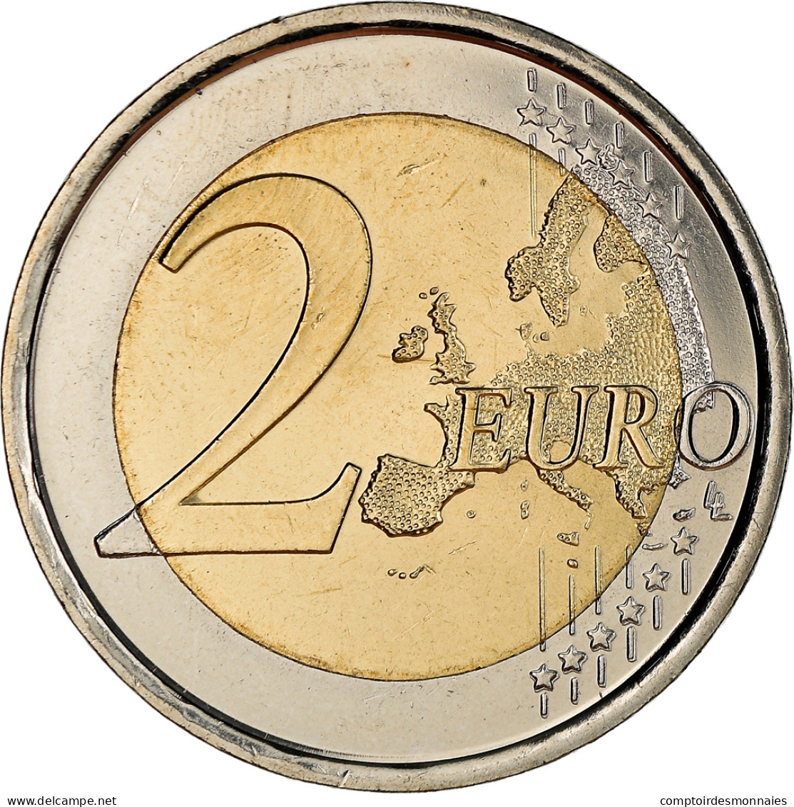 Espagne, 2 Euro, 10 Years Euro, 2012, Madrid, SPL, Bi-Metallic, KM:1252 - Spagna