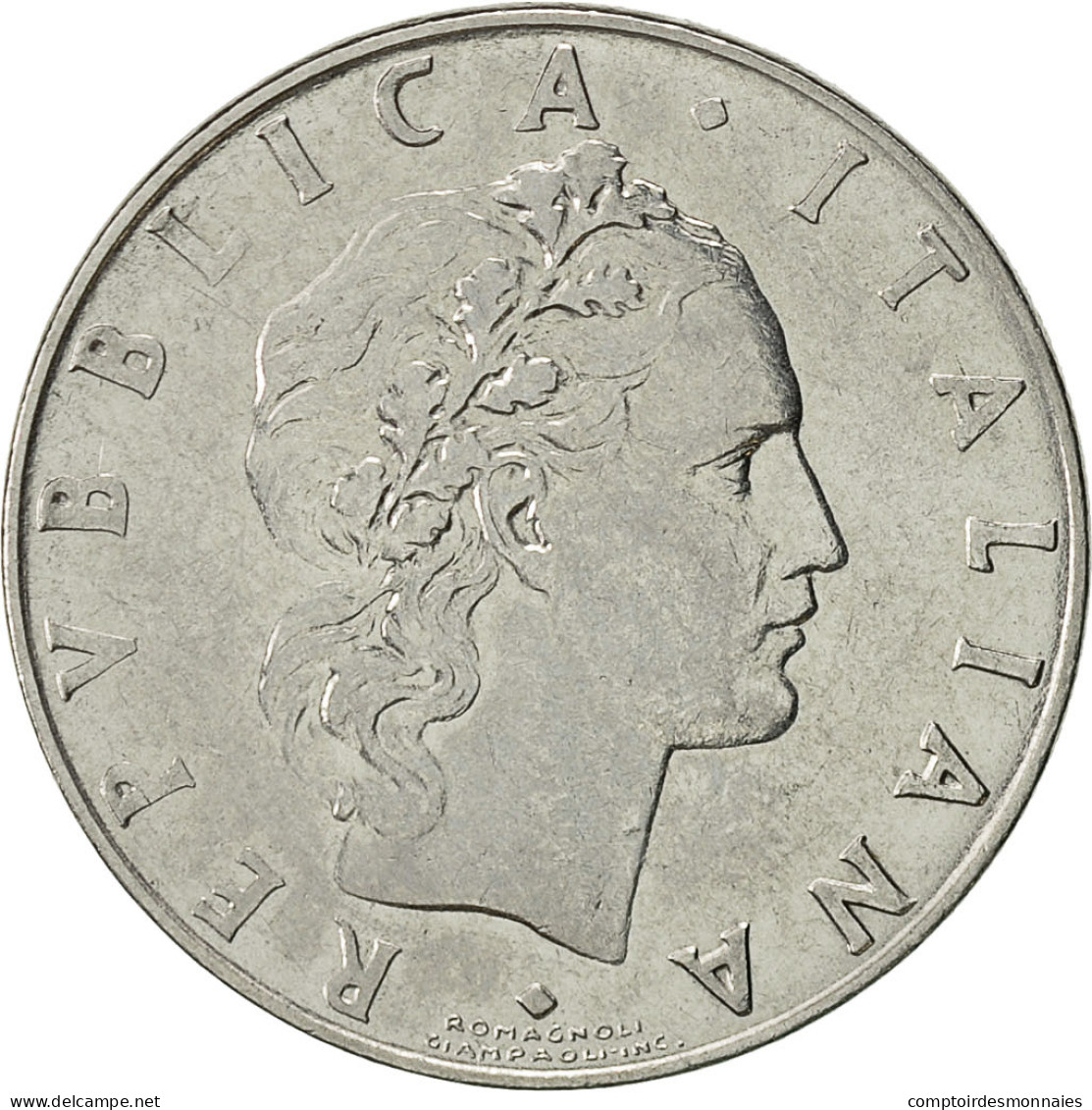 Monnaie, Italie, 50 Lire, 1967, Rome, TTB, Stainless Steel, KM:95.1 - 50 Liras