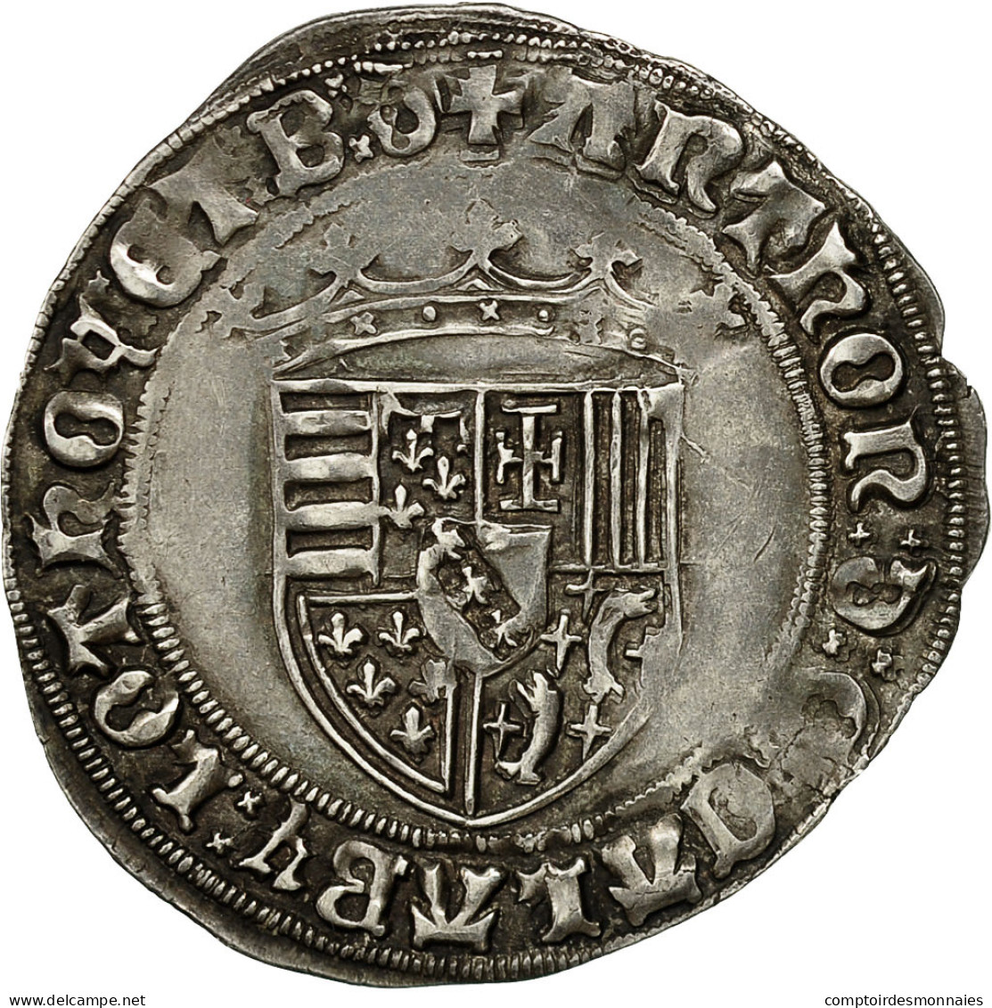 Duché De Lorraine, Antoine Ier Le Bon, Double Gros, 1508-1544, Nancy, Argent - Sonstige & Ohne Zuordnung