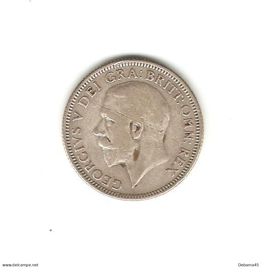 585/ Grande-Bretagne : Georges V : 1 Shilling 1933 (argent) - Autres & Non Classés