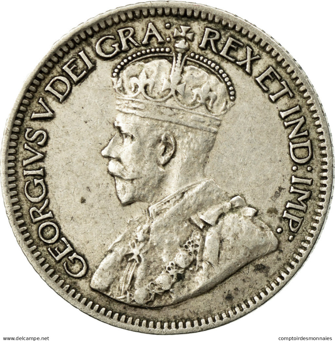 Monnaie, Canada, George V, 10 Cents, 1929, Royal Canadian Mint, Ottawa, TTB+ - Canada