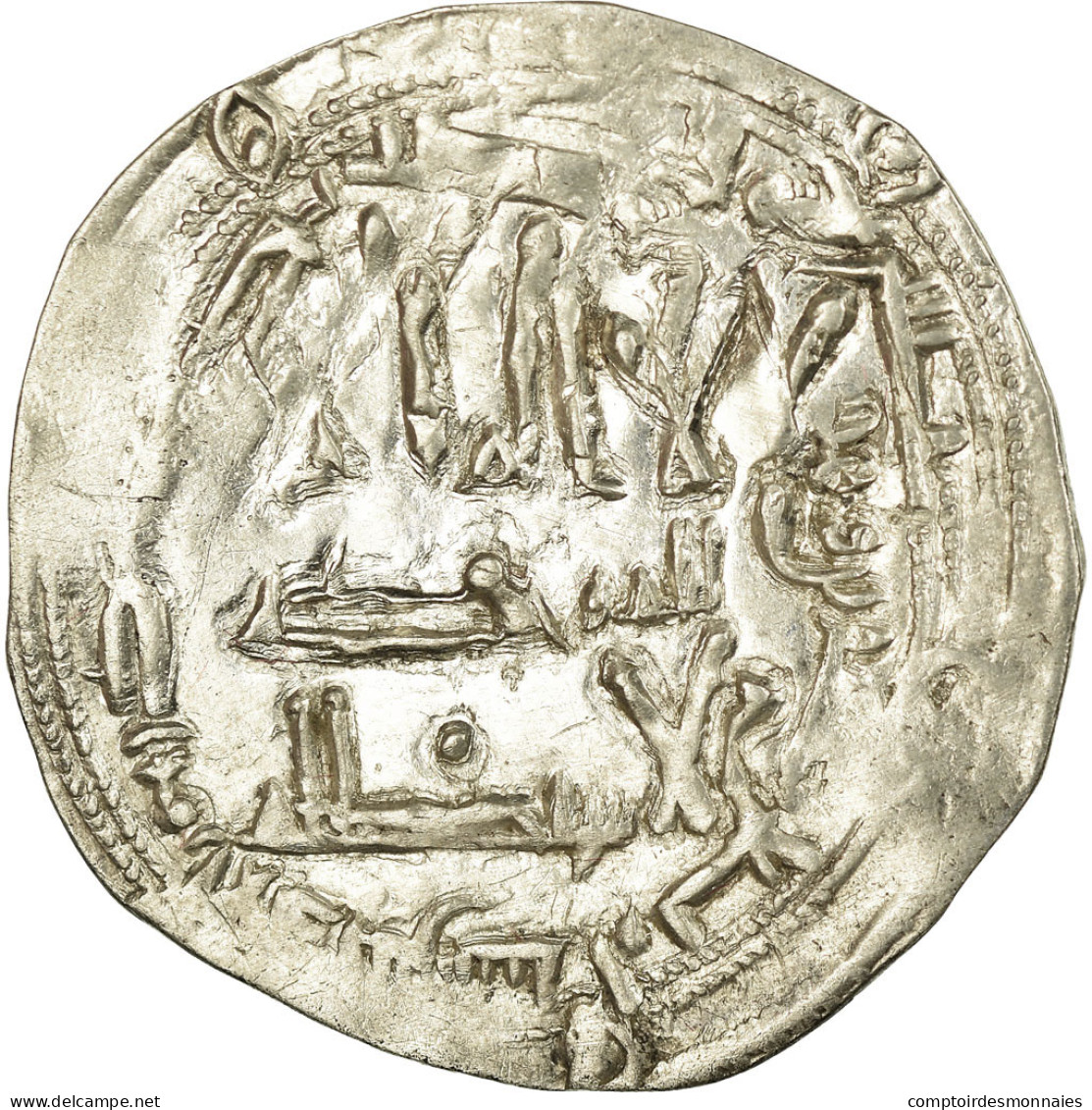 Monnaie, Umayyads Of Spain, Abd Al-Rahman II, Dirham, AH 224 (838/839) - Islamische Münzen