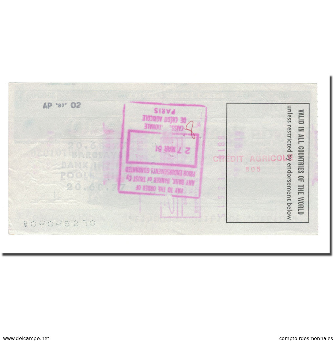 Billet, Grande-Bretagne, 10 Pounds, 1981, 1981-03-27, TTB+ - Altri & Non Classificati