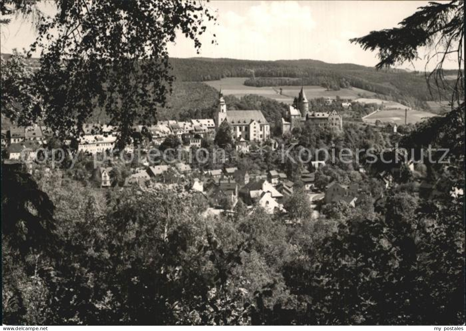 72474678 Schwarzenberg Erzgebirge Teilansicht Schwarzenberg - Schwarzenberg (Erzgeb.)