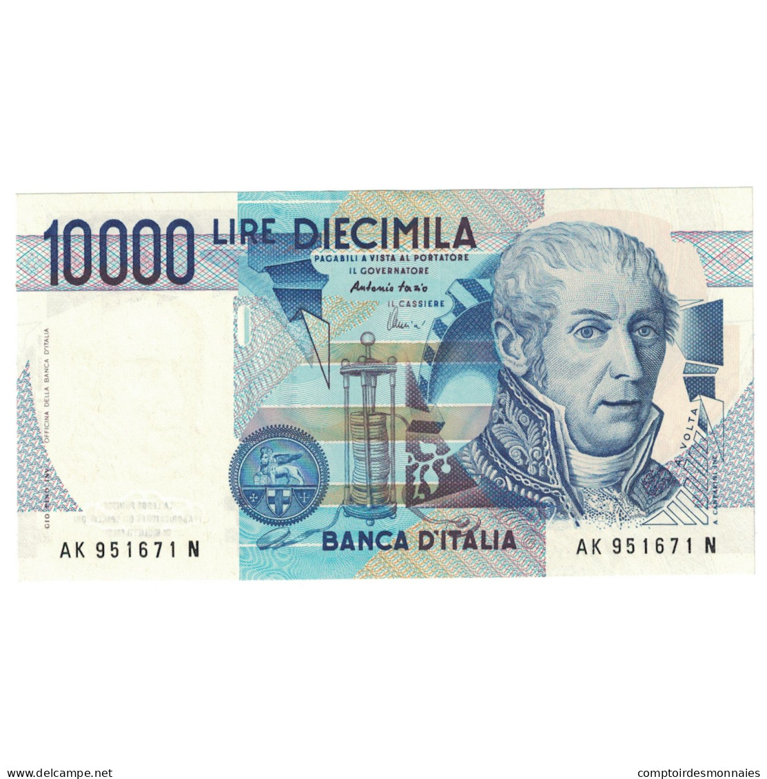 Billet, Italie, 10,000 Lire, 1994, 1984-09-03, KM:112d, NEUF - 100000 Lire