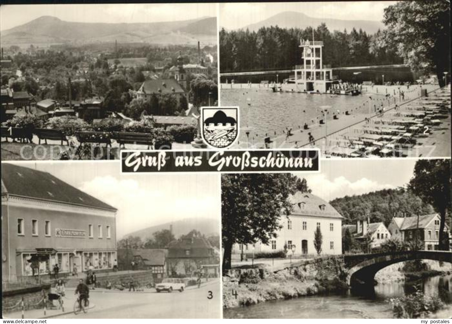 72474658 Grossschoenau Sachsen Hutberg Waldstrandbad Einkaufszentrum Museum Gros - Grossschoenau (Sachsen)