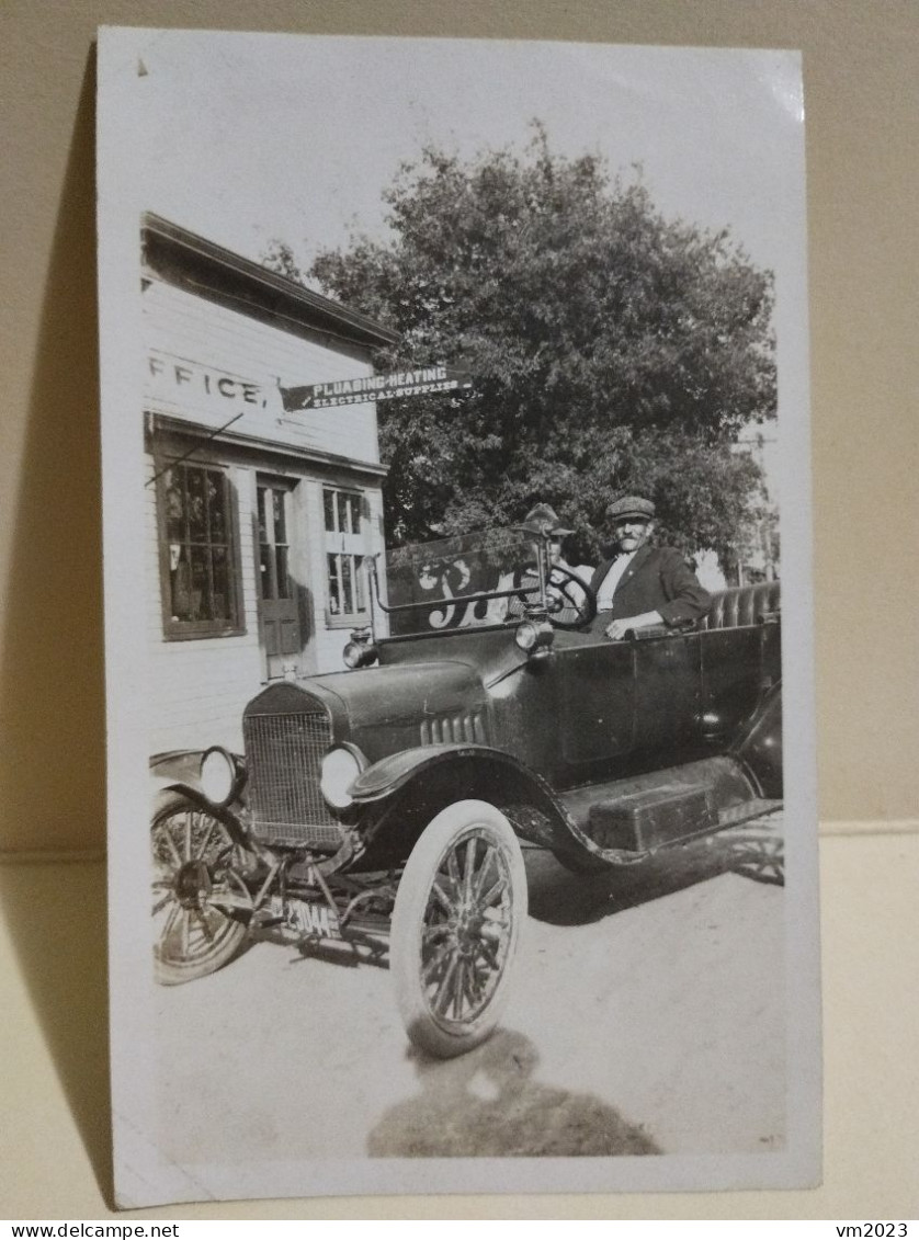 USA Old Car To Identify OFFICE Pluabing Heating Electrical Supplies.  108x67 Mm - Amérique