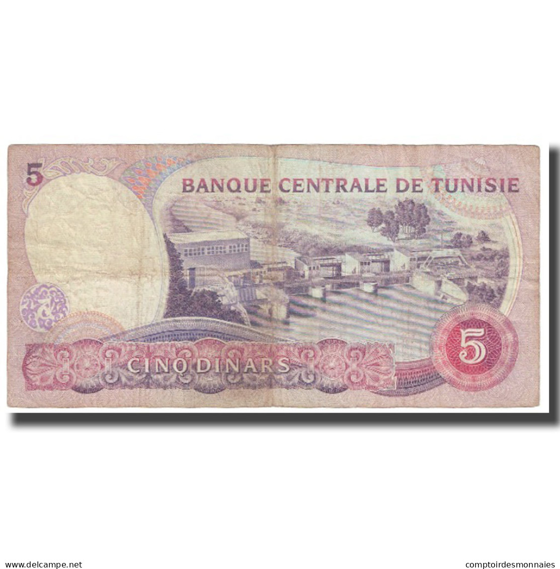 Billet, Tunisie, 1 Dinar, 1983, 1983-11-03, KM:74, TB - Tunisia