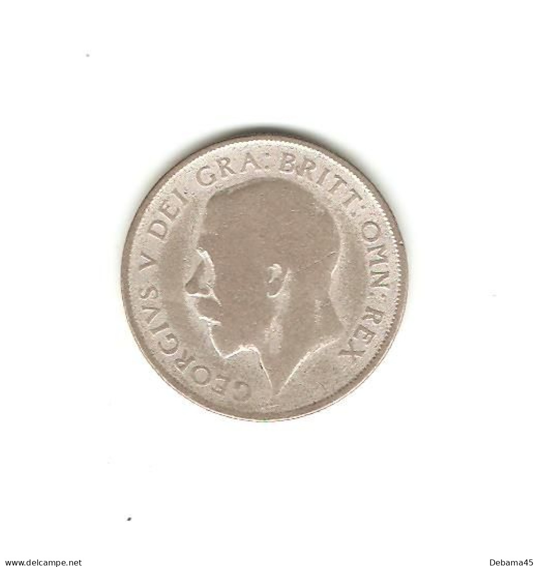 586/ Grande-Bretagne : Georges V : 1 Shilling 1923 (argent) - Autres & Non Classés