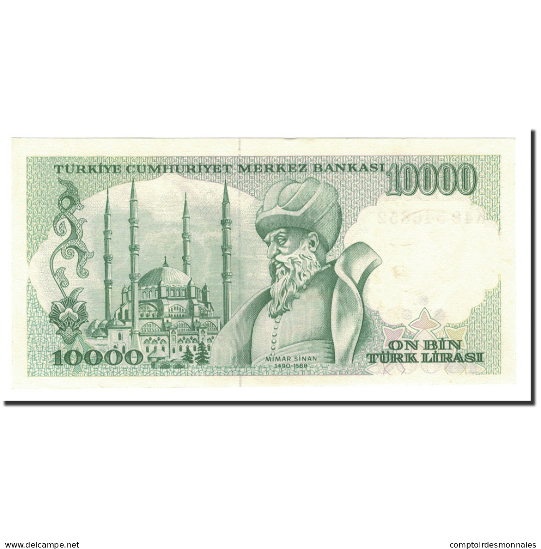 Billet, Turquie, 10,000 Lira, 1970, 1989, KM:200, SPL+ - Türkei