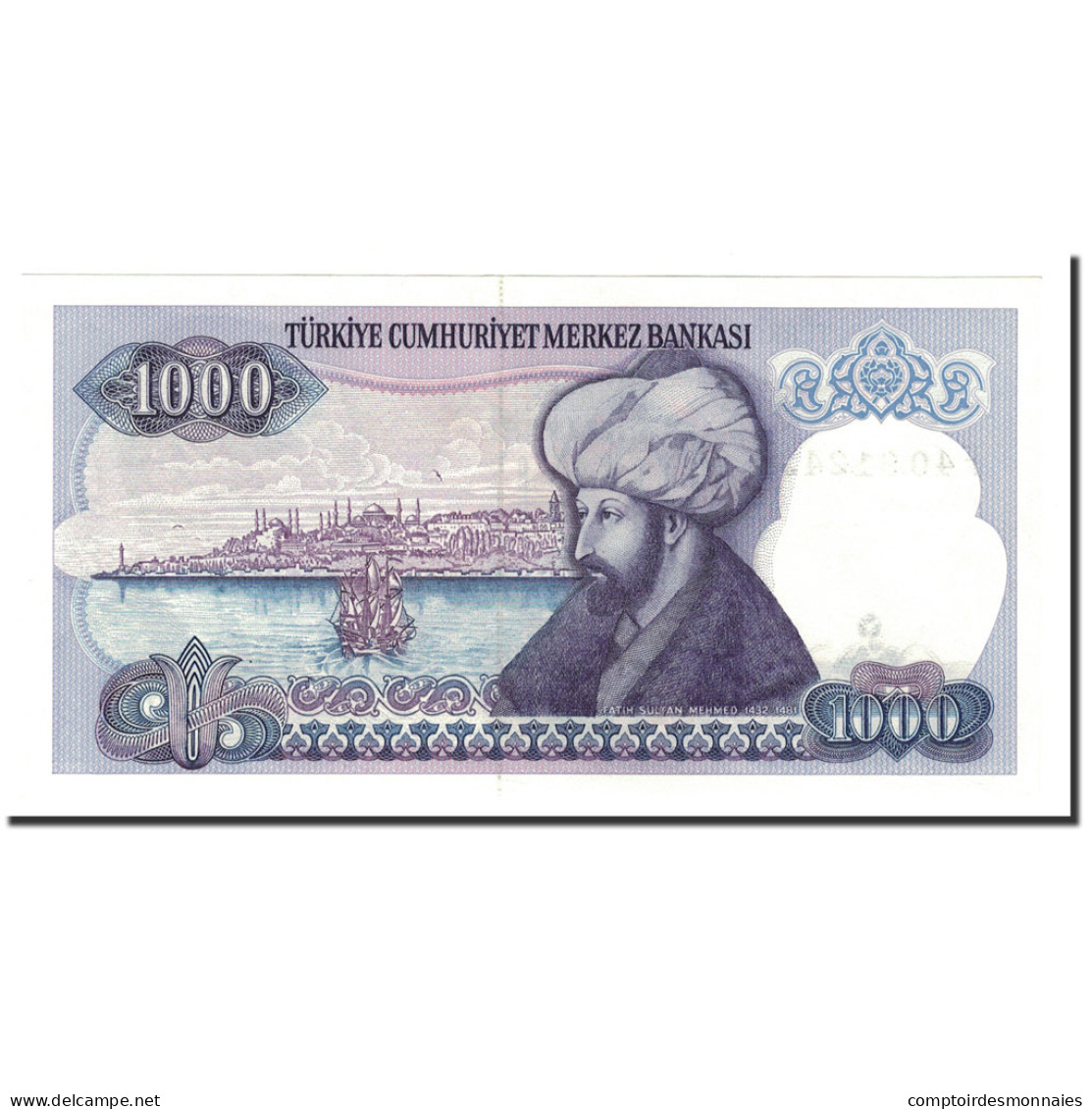 Billet, Turquie, 1000 Lira, 1970, 1986, KM:196, SPL - Turquie