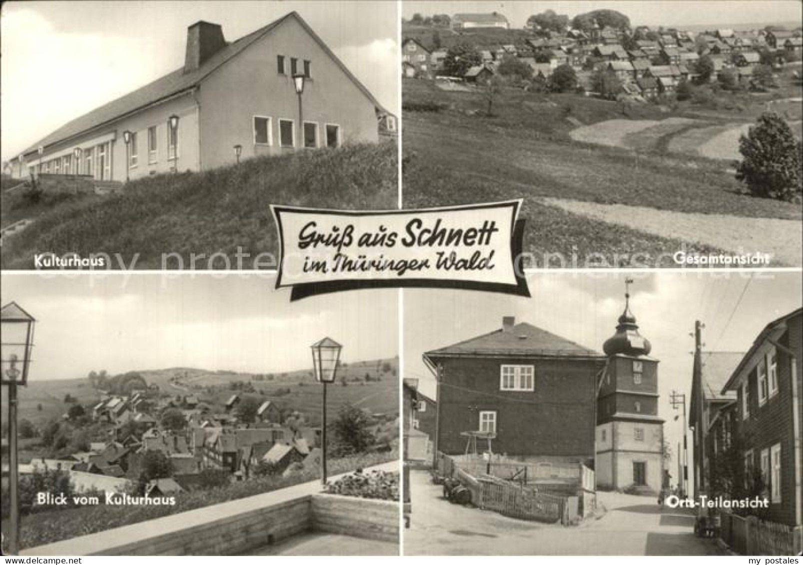 72474156 Schnett Kulturhaus Teilansichten Masserberg Thueringer Wald - Masserberg