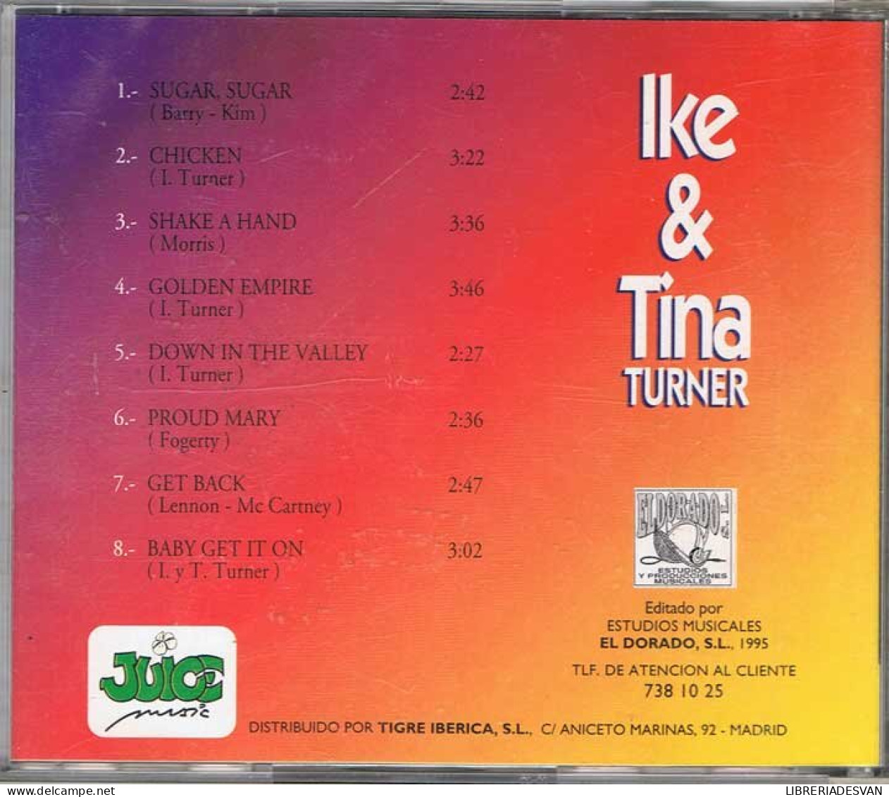 Ike & Tina Turner. CD - Rock