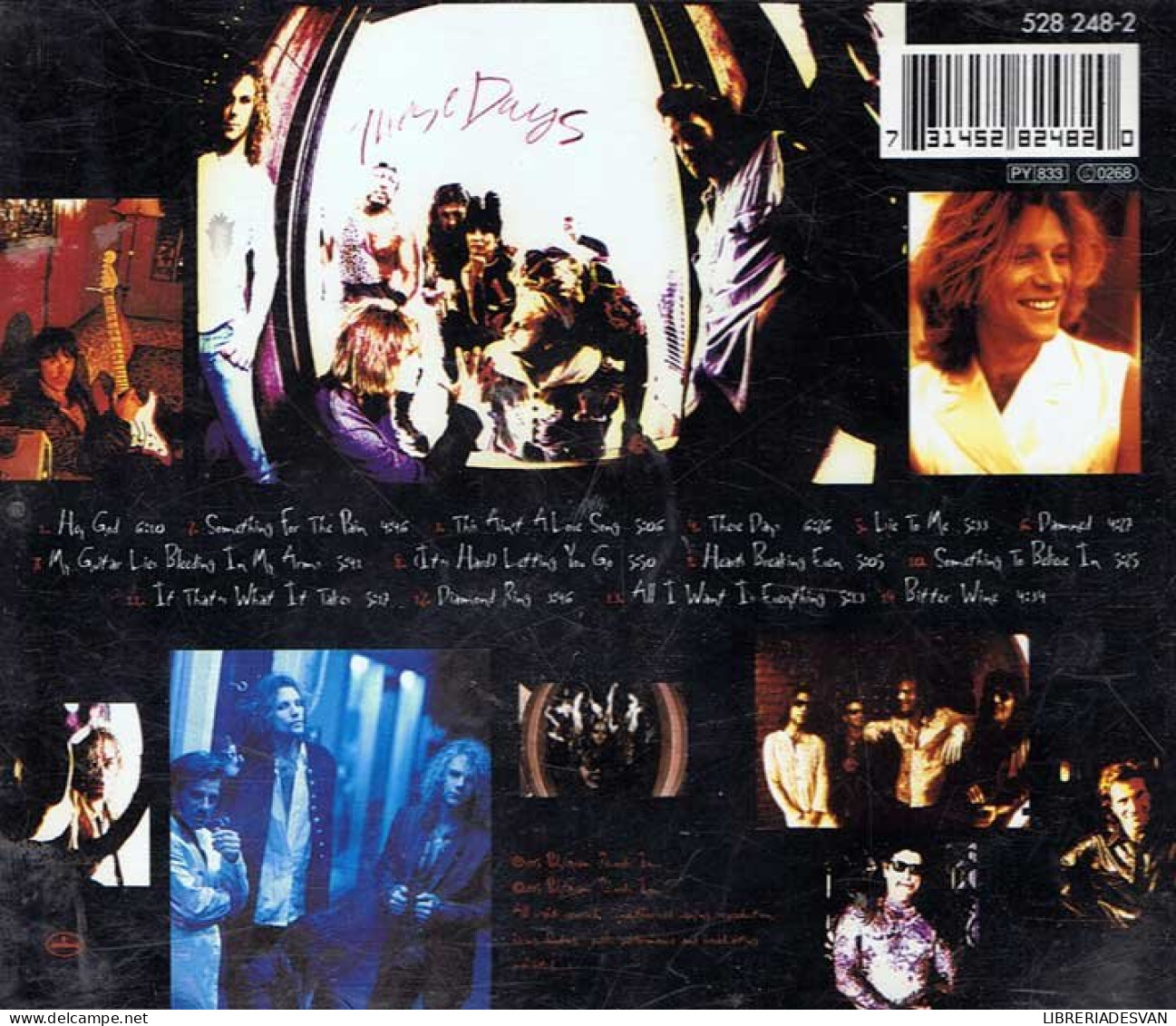 Bon Jovi - These Days. CD - Rock