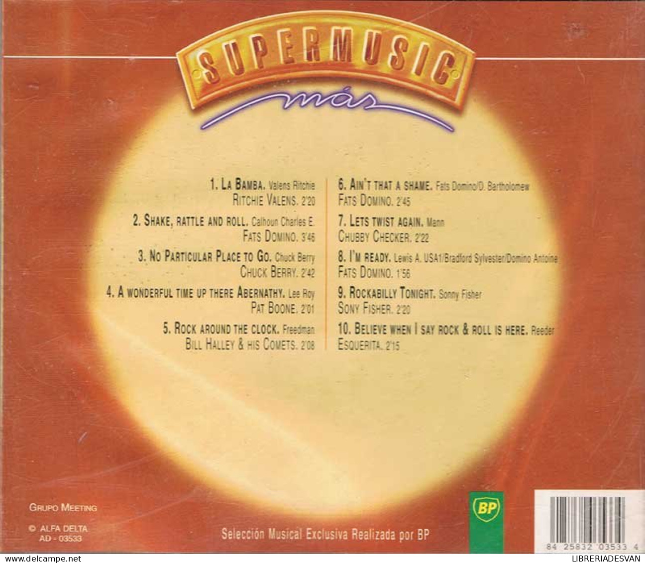 Supermusic Más Rock. CD - Rock