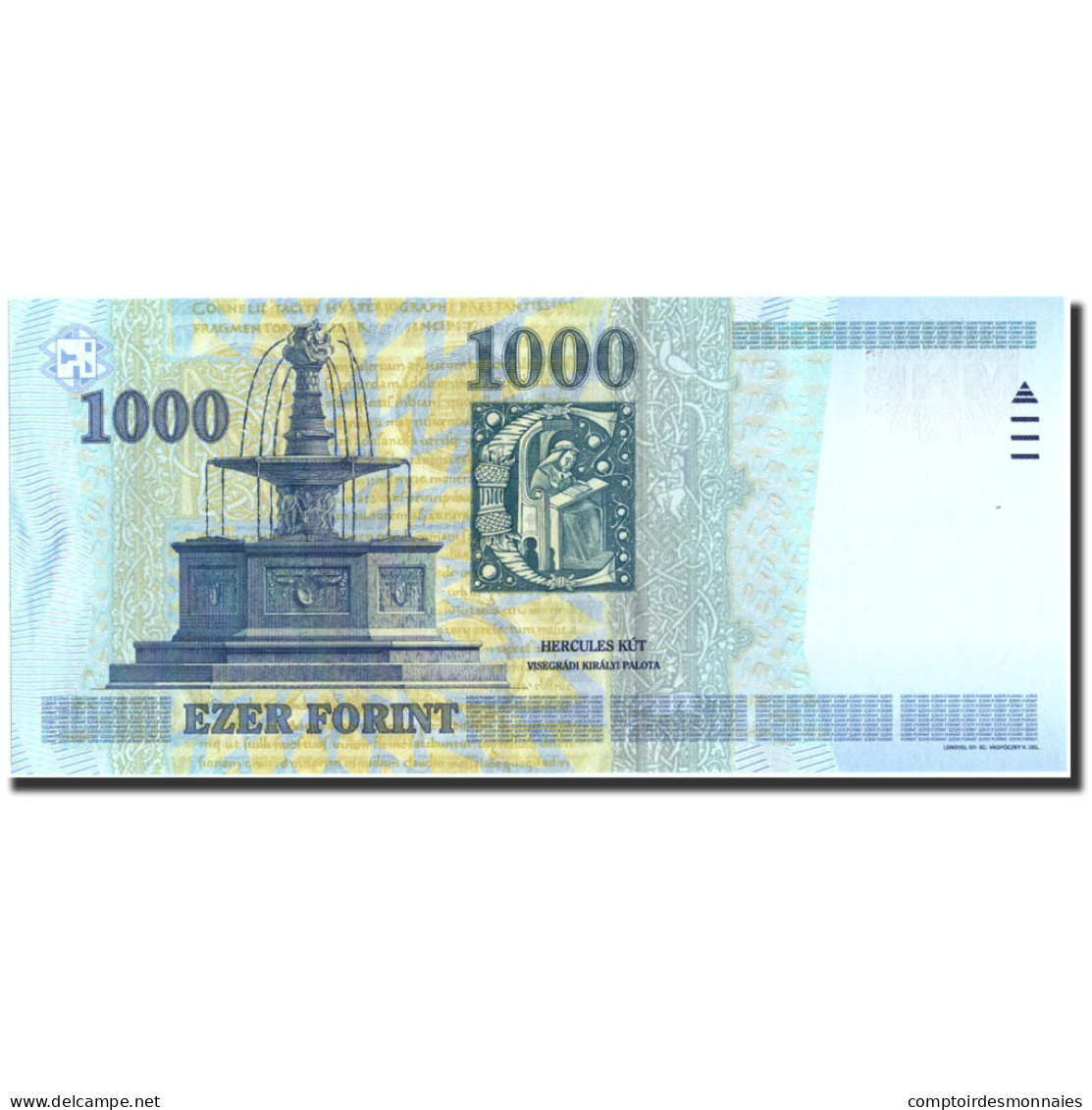 Billet, Hongrie, 1000 Forint, 2006, 2006, KM:195b, SPL - Hongarije