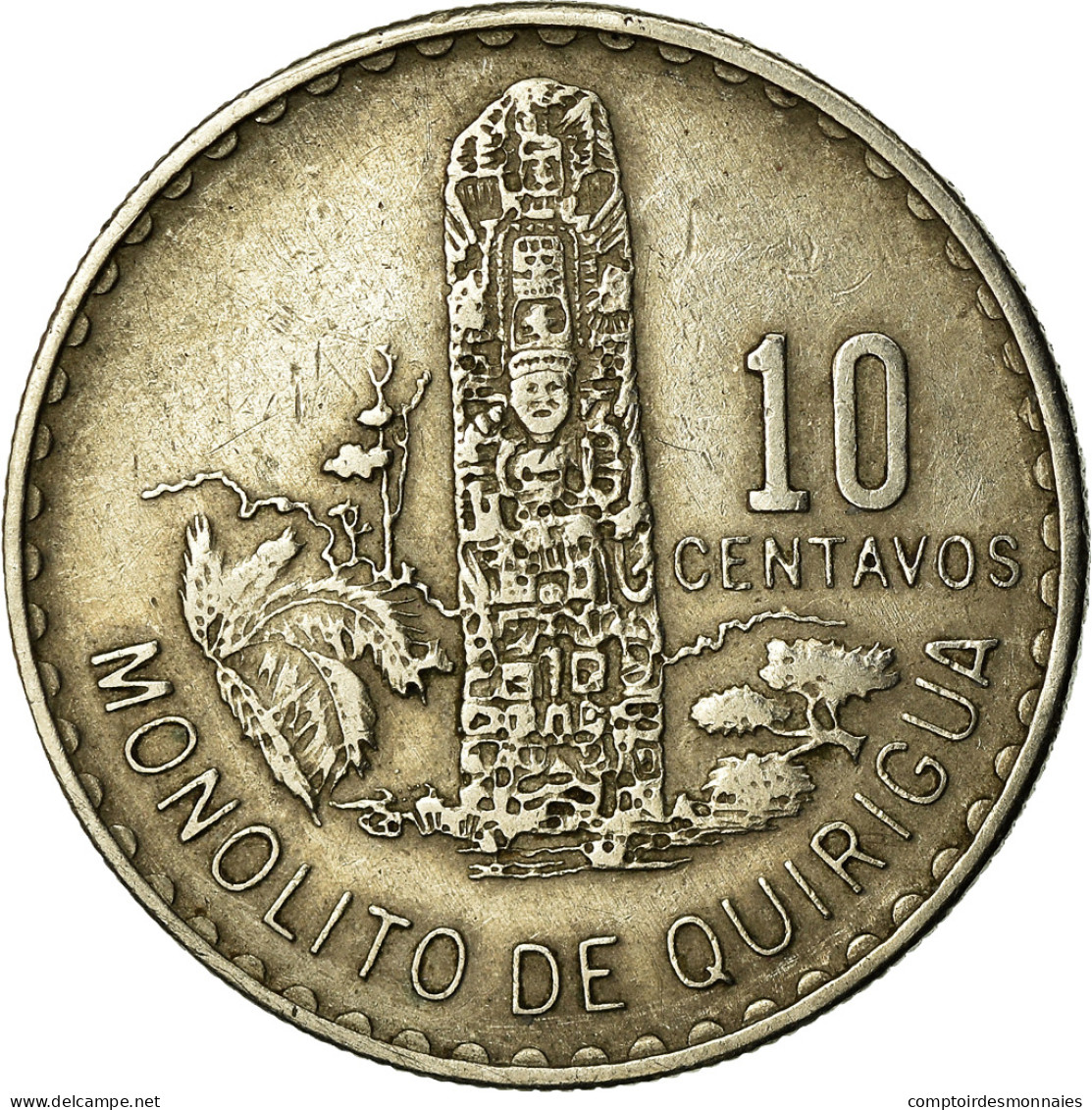 Monnaie, Guatemala, 10 Centavos, 1975, TTB, Copper-nickel, KM:274 - Guatemala