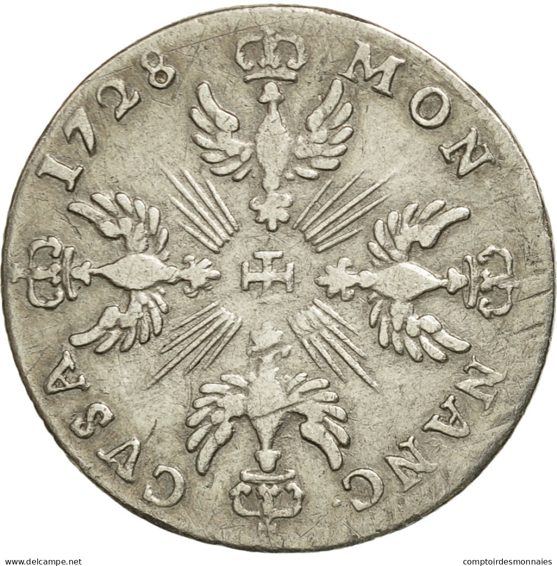 Duché De Lorraine, Léopold Ier, Masson, 1728, Nancy, Argent, TB+, Boudeau:1584 - Sonstige & Ohne Zuordnung