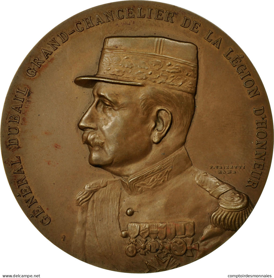 Algeria, Médaille, Général Dubail, Grand Chancelier De La Légion D'Honneur - Andere & Zonder Classificatie