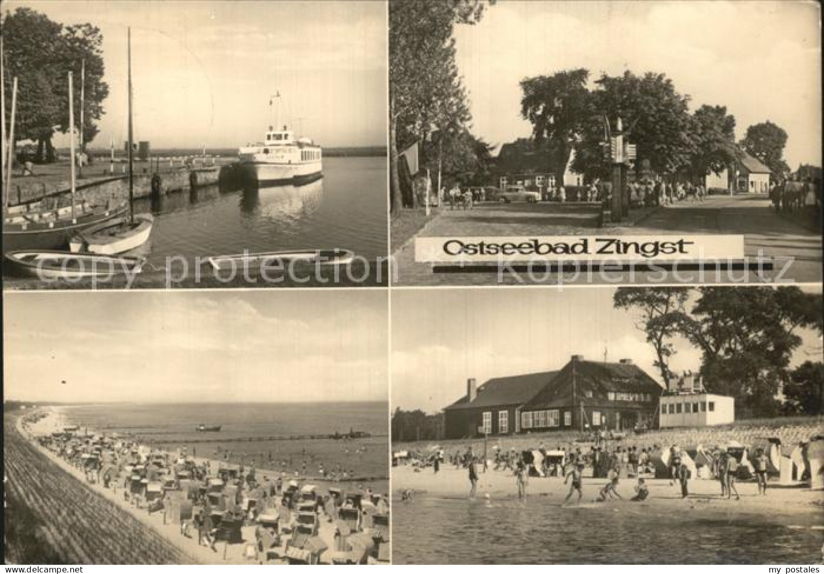 72473924 Zingst Ostseebad Dampferanlegestelle Dorfpartie Strand Zingst - Zingst