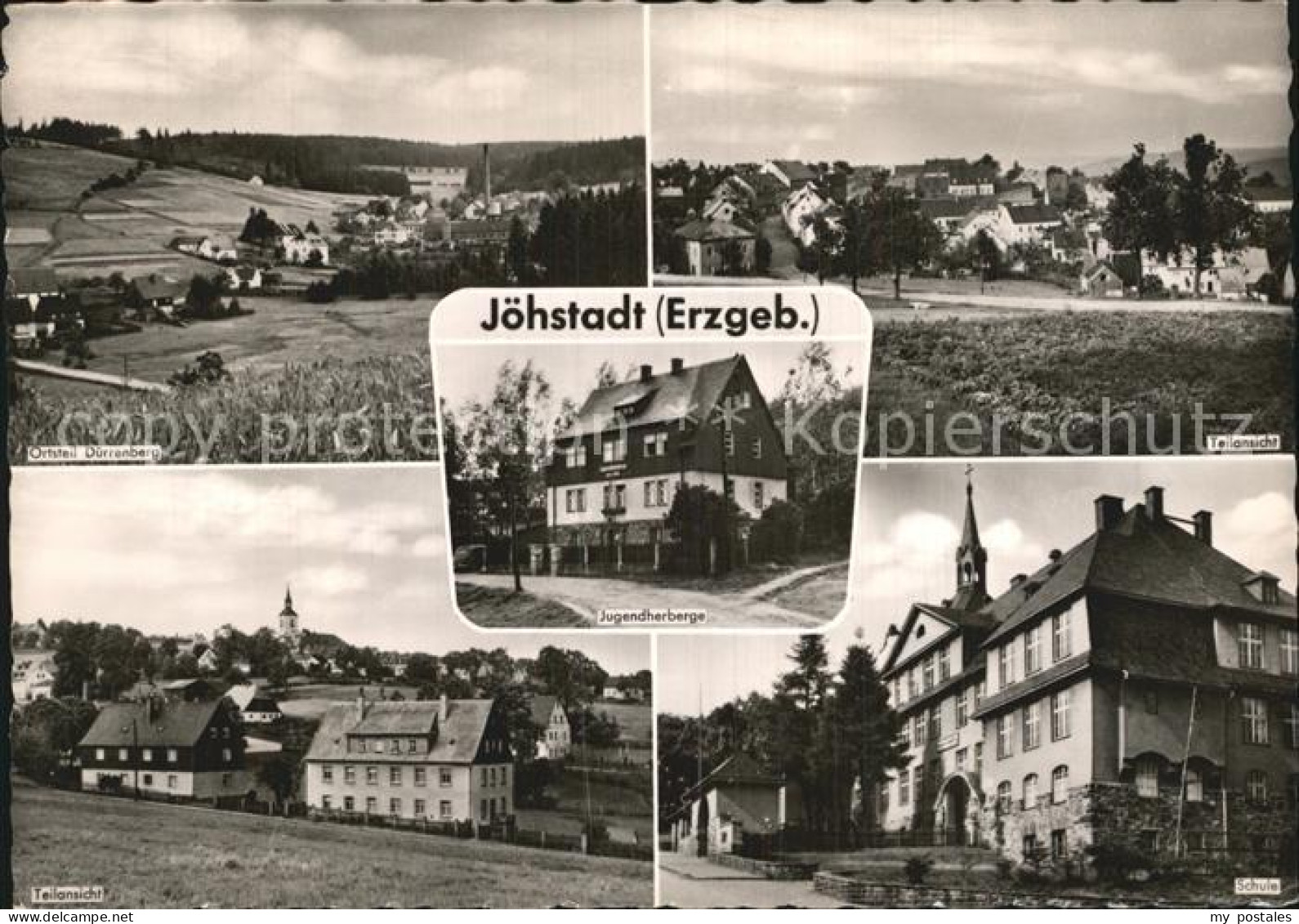 72473907 Joehstadt OT Duerrenberg Jugendherberge Teilansicht Schule Joehstadt - Jöhstadt