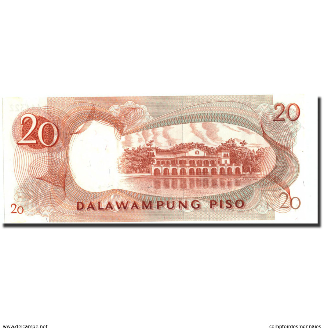 Billet, Philippines, 20 Piso, Undated, Undated, KM:155a, SUP+ - Philippines