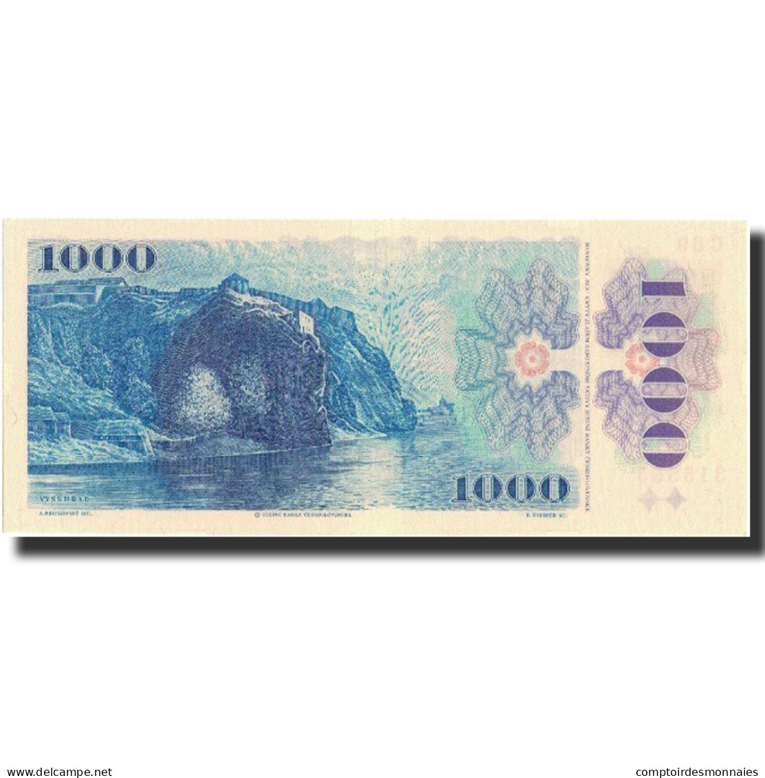 Billet, République Tchèque, 1000 Korun, 1993, 1993 Old Date 1985, KM:3a, NEUF - República Checa