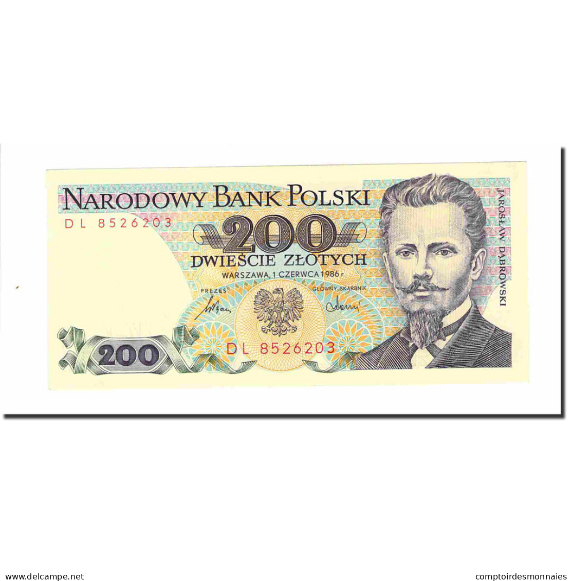 Billet, Pologne, 200 Zlotych, 1988, 1988-12-01, KM:144c, SPL - Polen