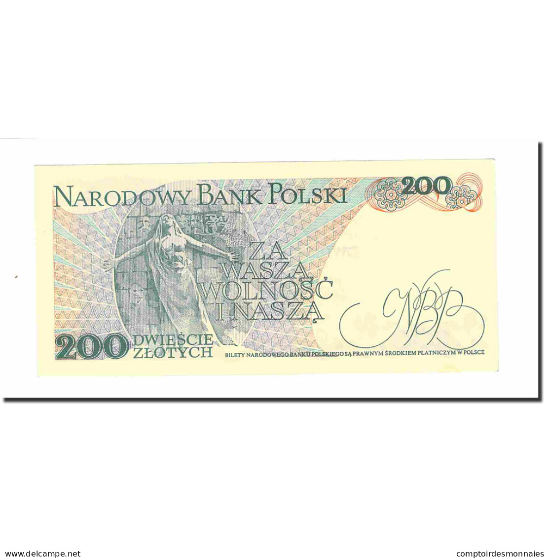 Billet, Pologne, 200 Zlotych, 1988, 1988-12-01, KM:144c, SPL - Polen