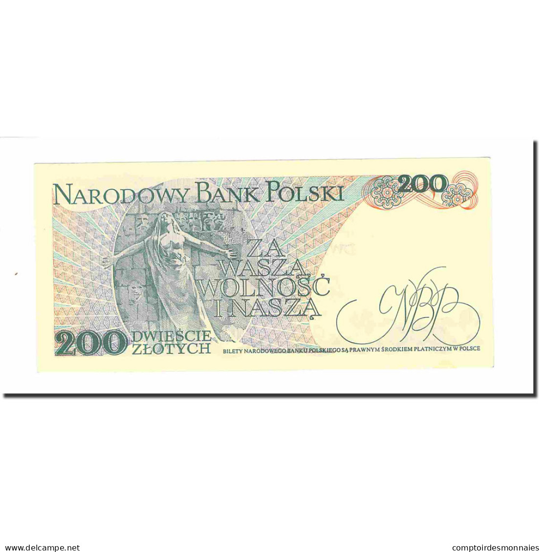 Billet, Pologne, 200 Zlotych, 1988, 1988-12-01, KM:144c, SPL - Polonia