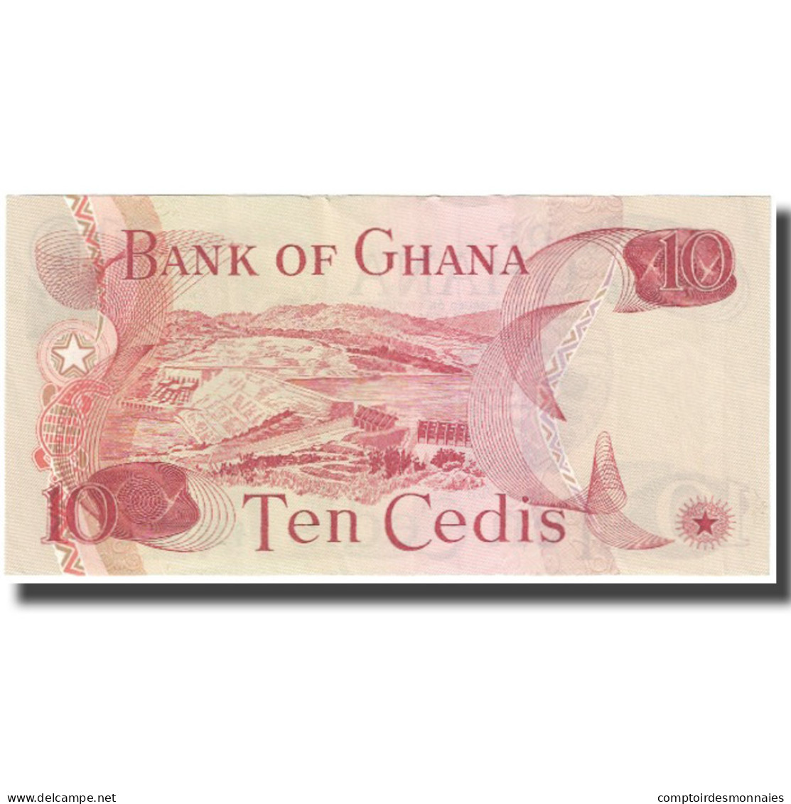 Billet, Ghana, 10 Cedis, 1978, 1978-01-02, KM:16f, NEUF - Ghana