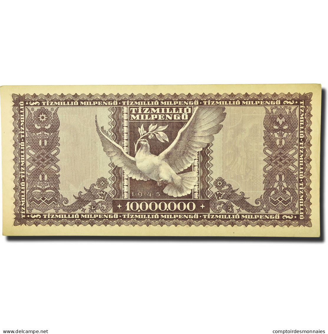 Billet, Hongrie, 10,000,000 Pengö, 1945, 1945-11-16, KM:123, SPL - Hongarije