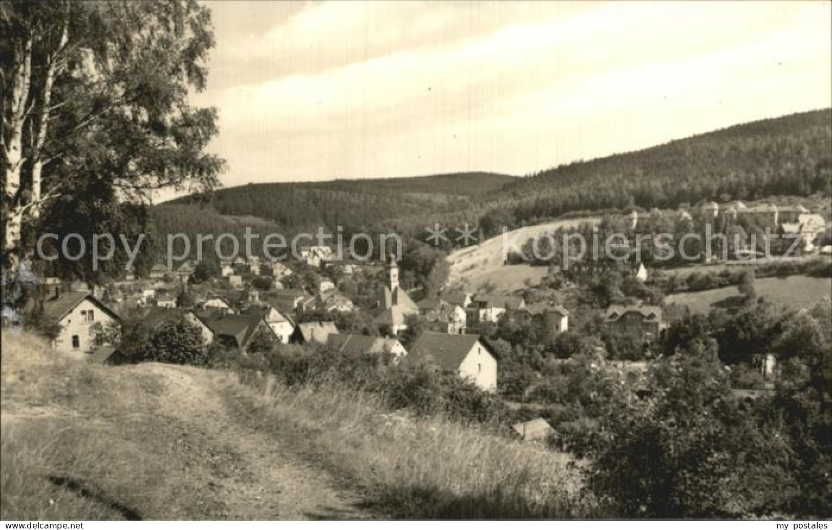 72472841 Schmiedeberg  Dippoldiswalde Teilansicht Mit Kirche Dippoldiswalde - Dippoldiswalde