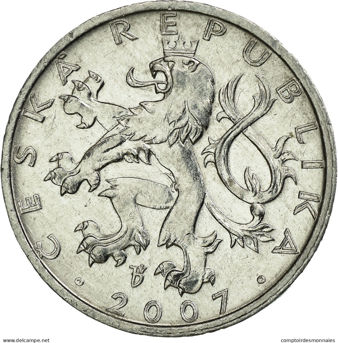 Monnaie, République Tchèque, 50 Haleru, 2007, Jablonec Nad Nisou, TTB - Czech Republic