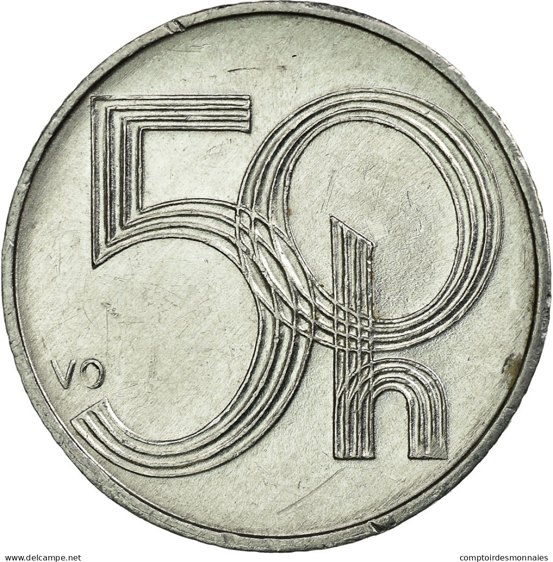 Monnaie, République Tchèque, 50 Haleru, 2007, Jablonec Nad Nisou, TTB - Czech Republic