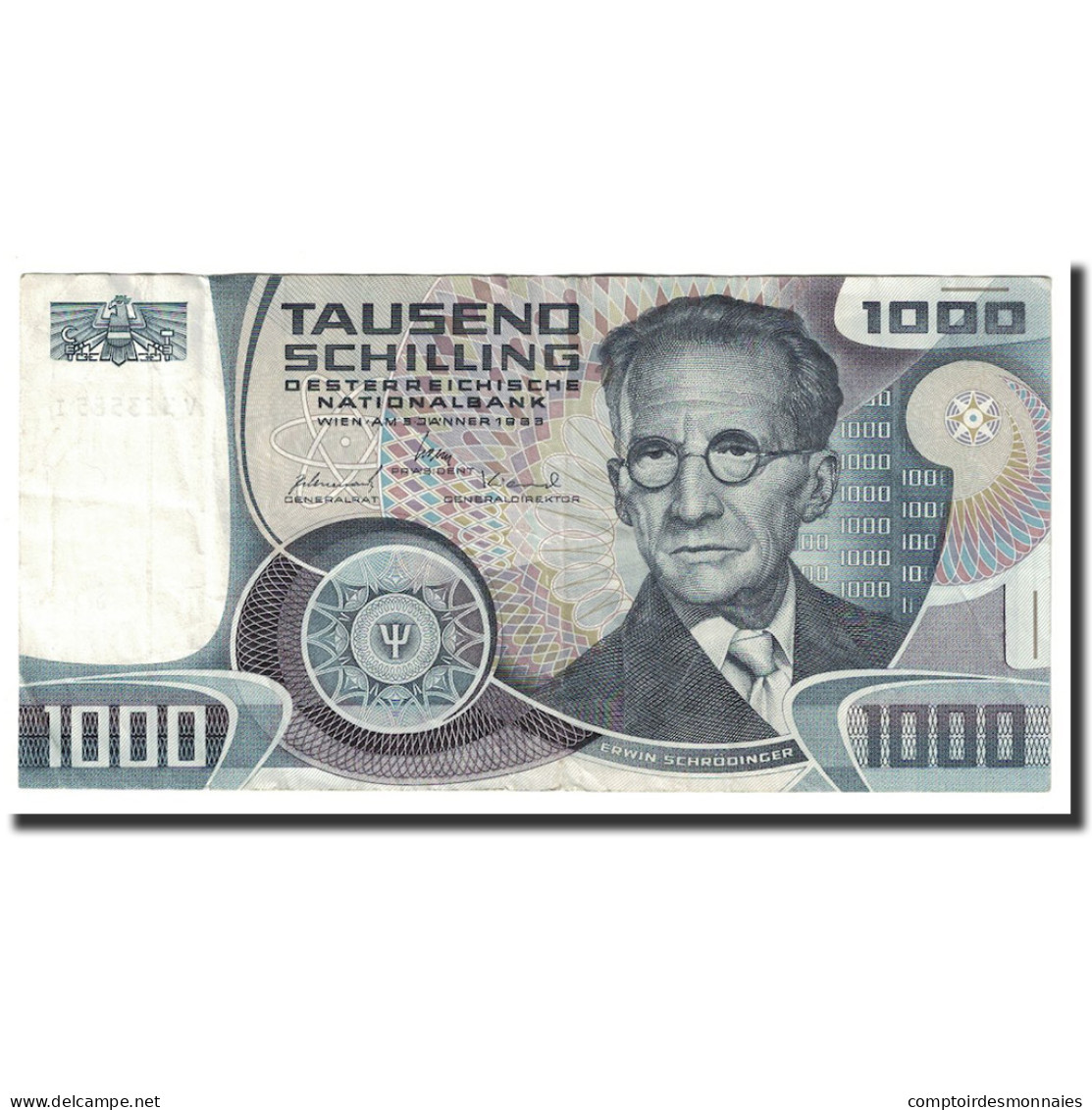 Billet, Autriche, 1000 Schilling, 1983, 1983-01-03, KM:152, TTB+ - Austria