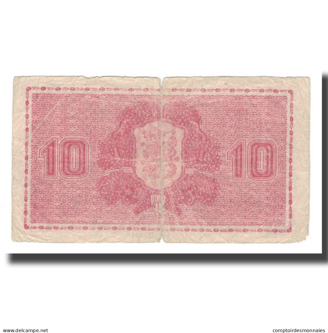Billet, Finlande, 10 Markkaa, 1945 (1948), KM:85, TB - Finland
