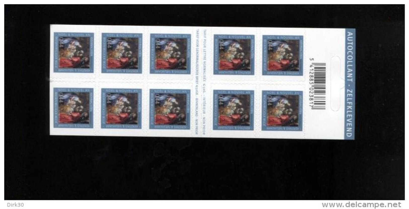 Belgie Boekje Carnet 2004 B47 Xmas 3346 Joint Issue Germany Rubens Noel OCB 55&euro; !!! - 1953-2006 Modernos [B]