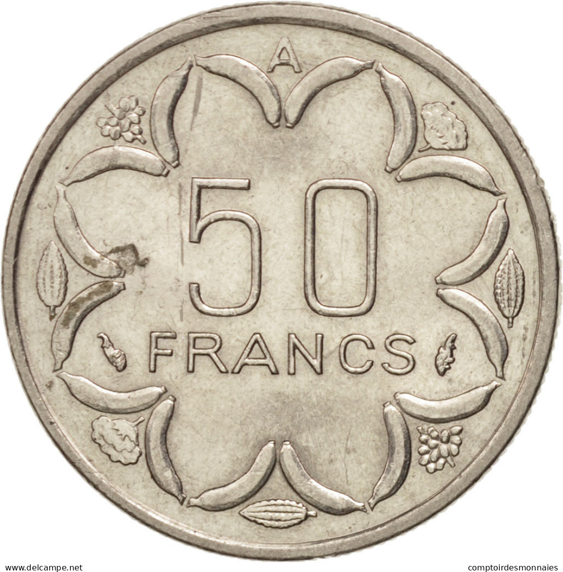 Monnaie, États De L'Afrique Centrale, 50 Francs, 1985, Paris, SUP, Nickel - Other - Africa