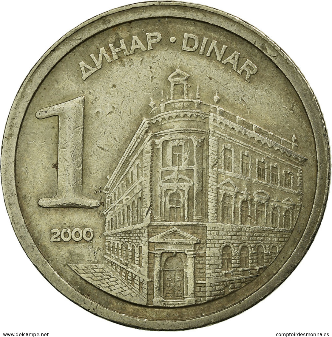 Monnaie, Yougoslavie, Dinar, 2000, Belgrade, TTB, Copper-Nickel-Zinc, KM:180 - Yougoslavie