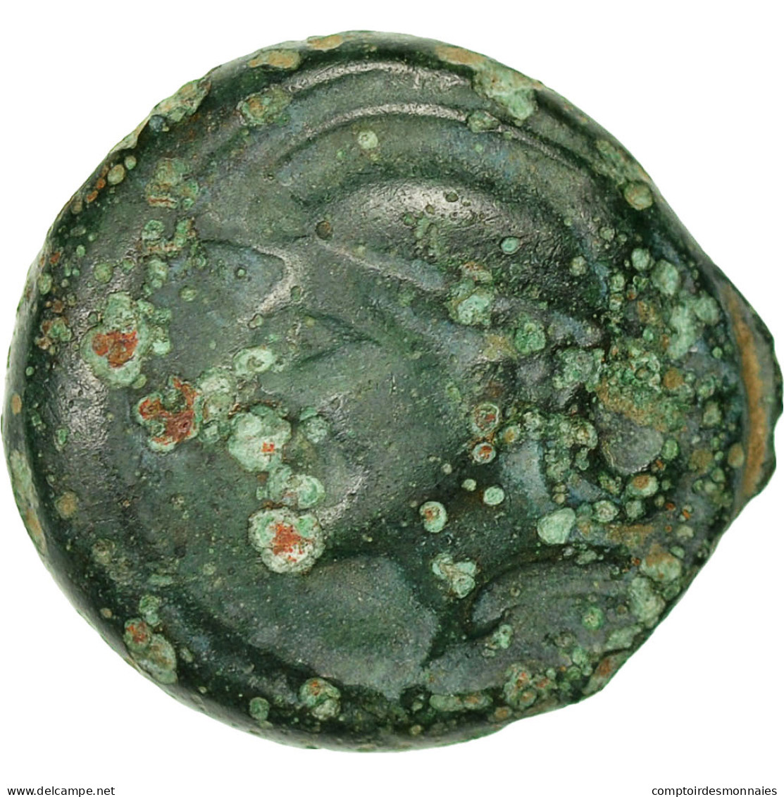 Monnaie, Suessions, Bronze, TB, Bronze, Delestrée:557 - Gauloises