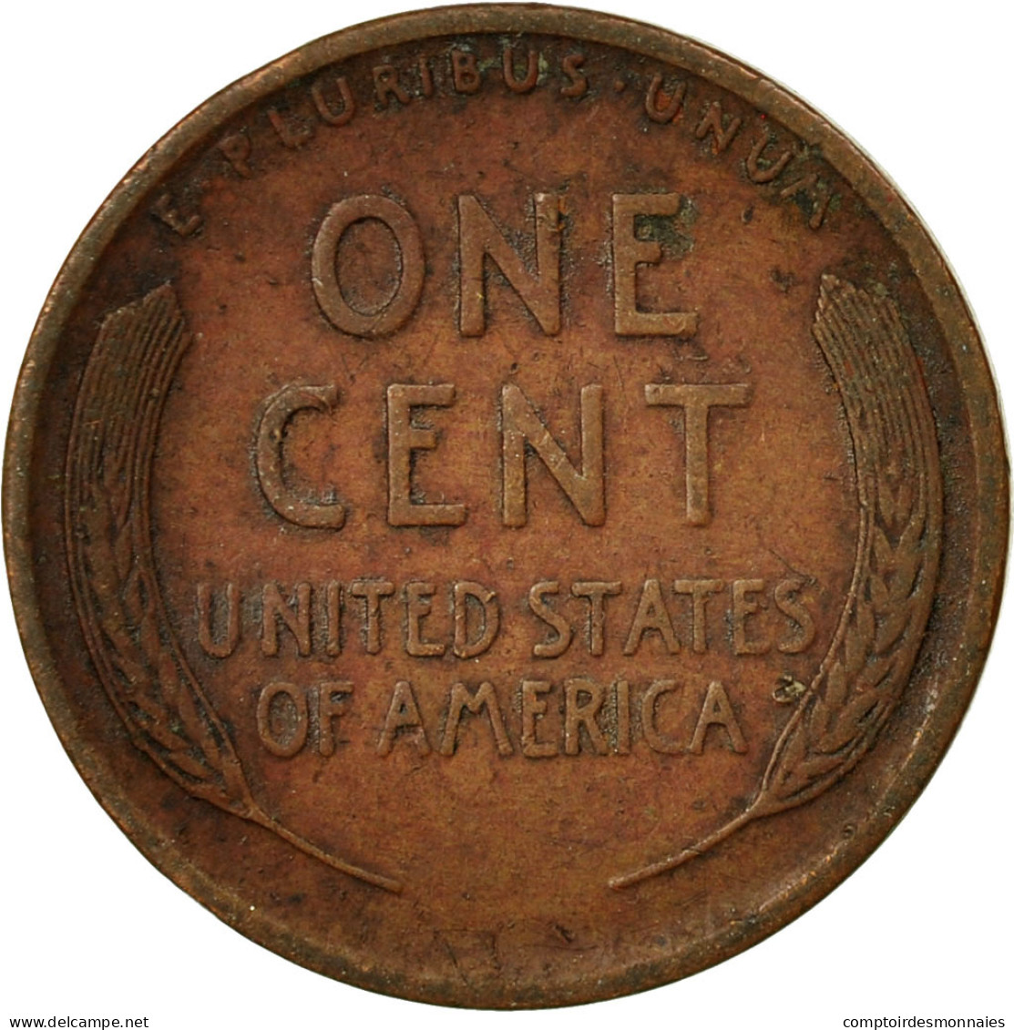 Monnaie, États-Unis, Lincoln Cent, Cent, 1918, U.S. Mint, Philadelphie, TTB - 1909-1958: Lincoln, Wheat Ears Reverse