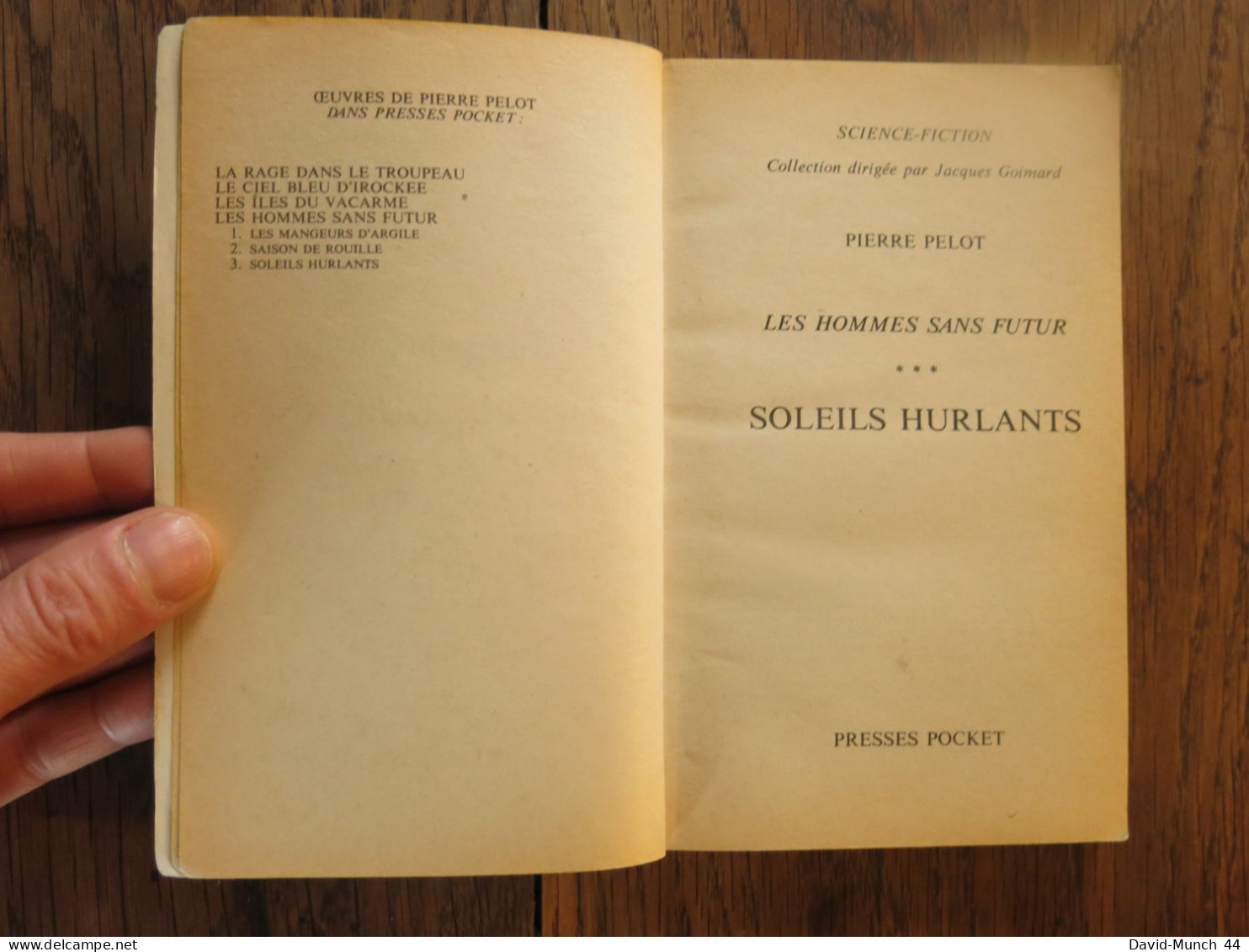 Soleil Hurlant De Pierre Pelot. Presses Pocket, Science-Fiction. 1983 - Presses Pocket