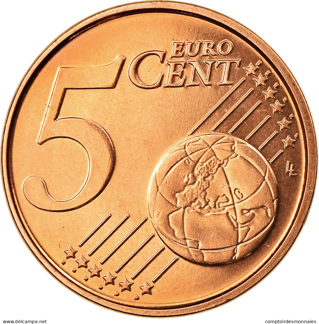 Belgique, 5 Euro Cent, 2010, SPL, Copper Plated Steel, KM:276 - Bélgica