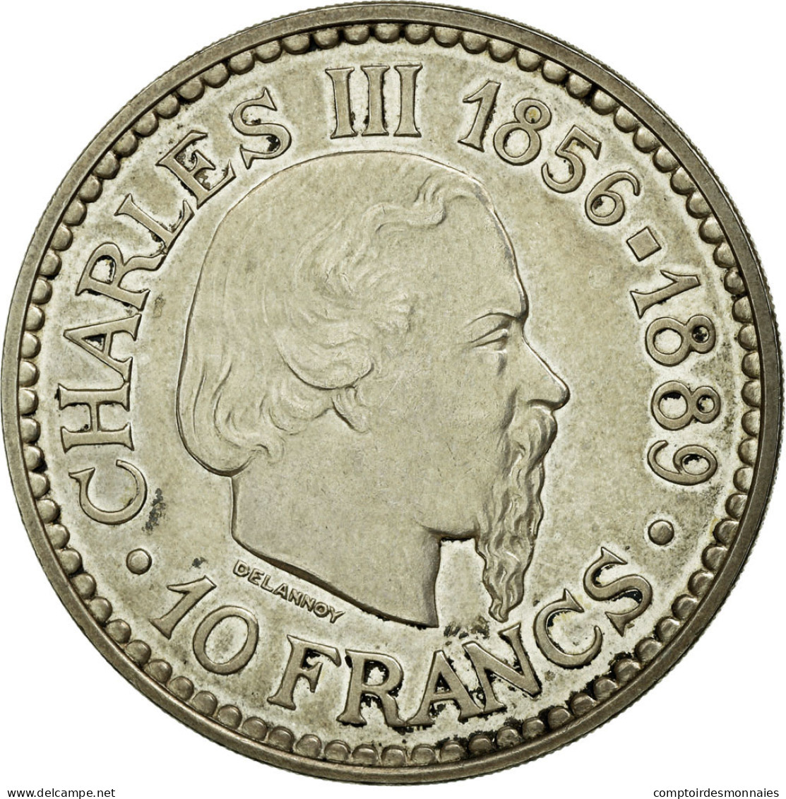 Monnaie, Monaco, 10 Francs, 1966, ESSAI, SUP, Argent, Gadoury:MC155, KM:E56 - 1960-2001 Nouveaux Francs