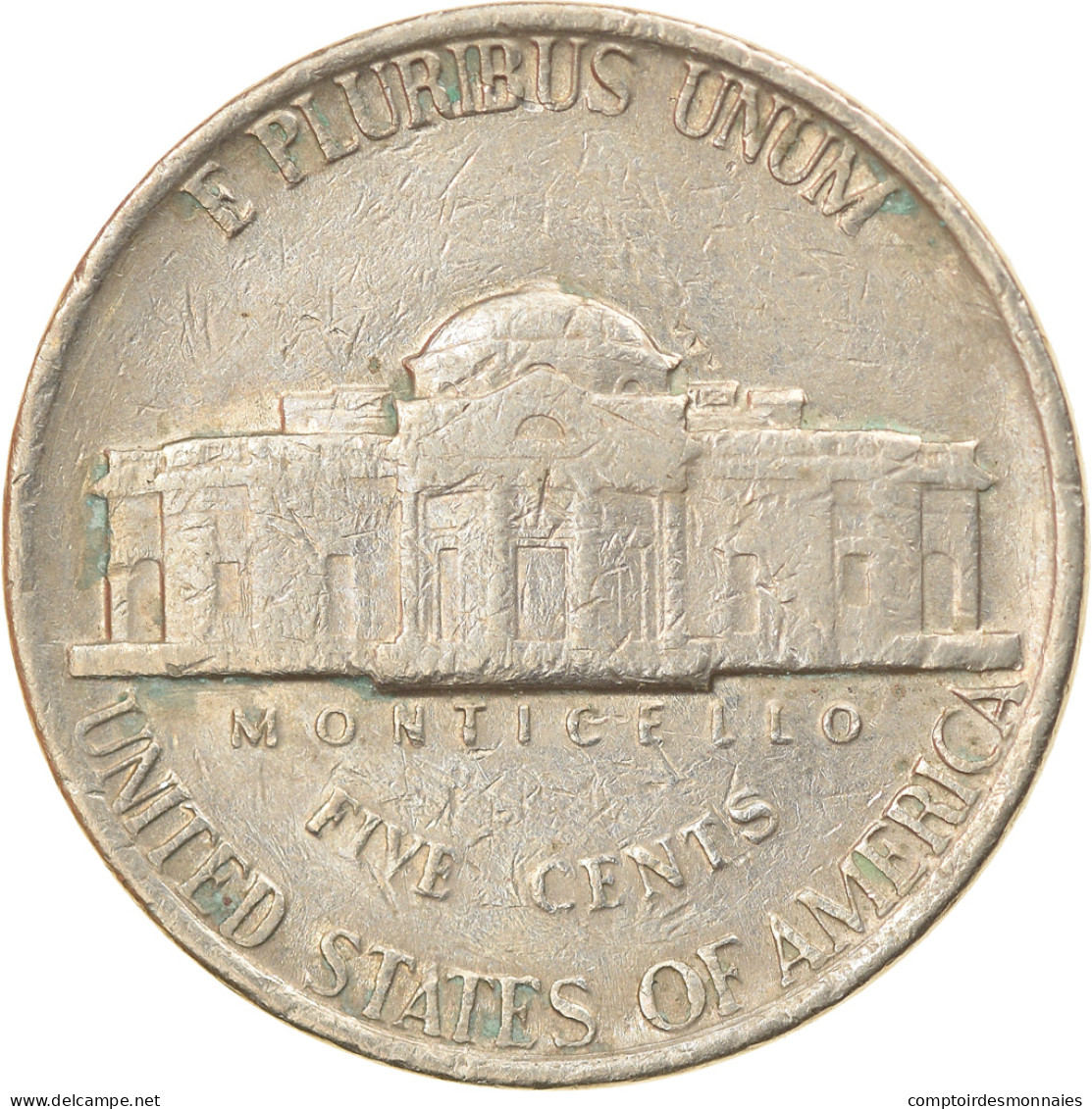 Monnaie, États-Unis, Jefferson Nickel, 5 Cents, 1979, U.S. Mint, Denver, TTB - 1959-…: Lincoln, Memorial Reverse